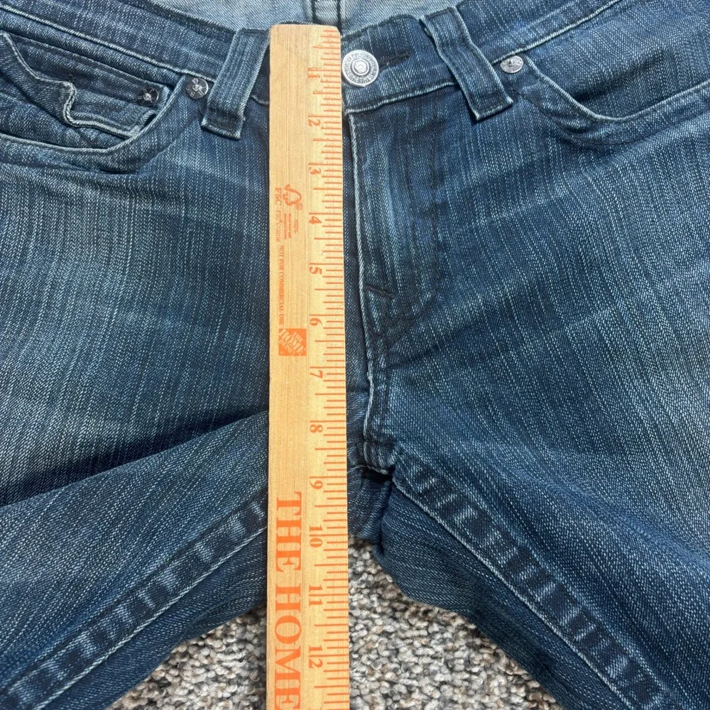 True Religion Ricky Men's 34 Jeans Straight Leg Dark Wash Made in USA MAC859EL